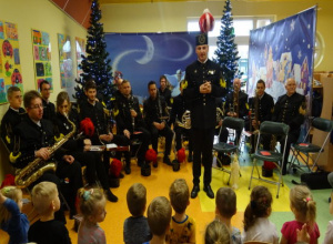 Spotkanie dzieci z Orkiestrą Dęta PAK KWB „Konin”